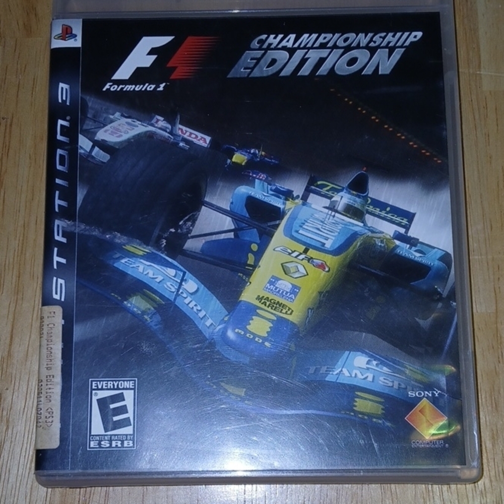 Formula 1 Championship Edition for Sony 3 - Blue and Yellow